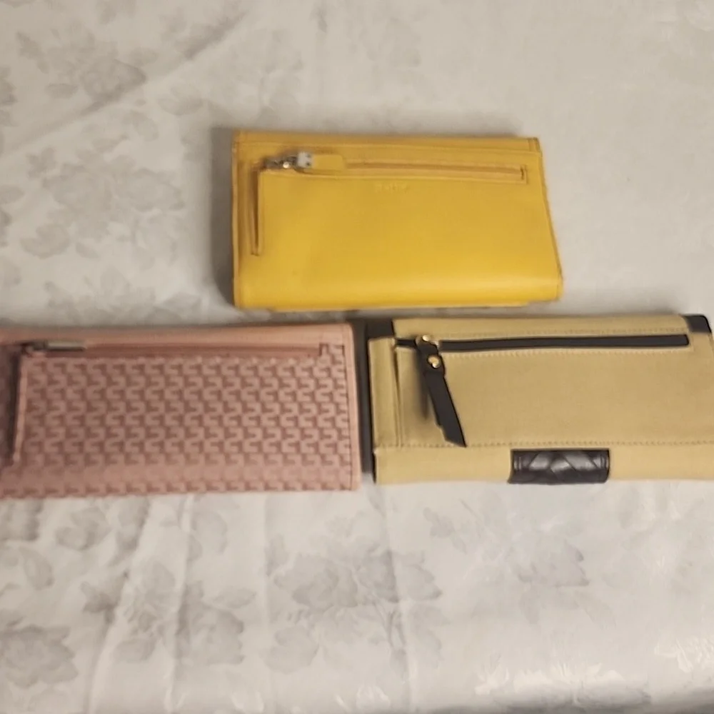 Lot Of 3 Wallets Relic, Charter Club & Liz Claiborne